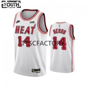Dres Miami Heat Tyler Herro 14 Nike 2022-23 Classic Edition Bijela Swingman - Dječji
